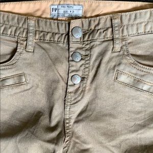 Free People Moto Jean